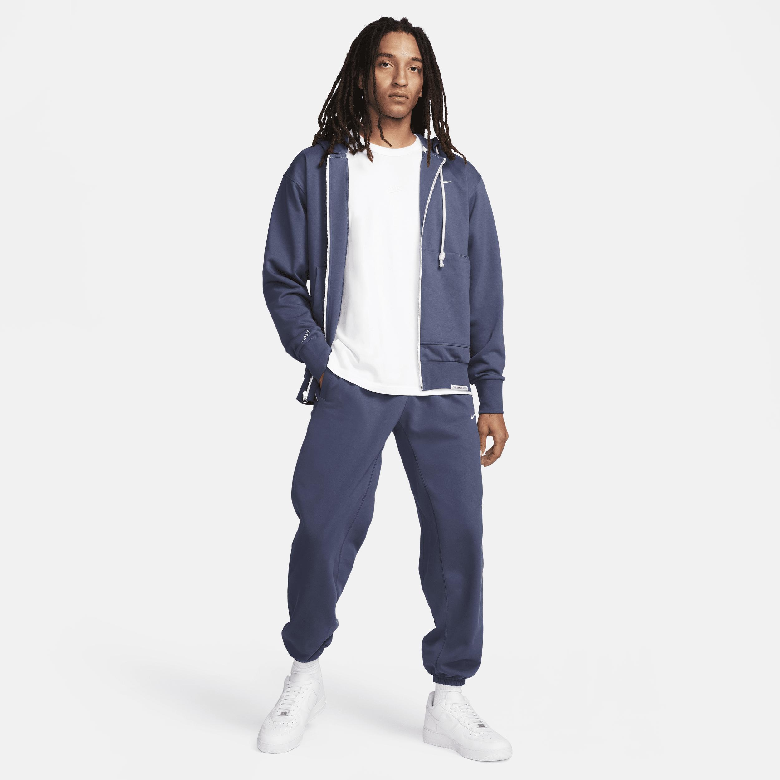 Nike Men's Standard Issue Dri-FIT Full-Zip Basketball Hoodie Product Image