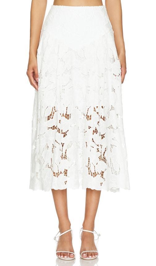 Artemisa Midi Lace Skirt Product Image