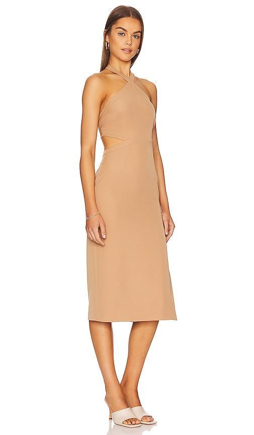 Bardot Amara Halter Midi Dress Size 10, 12. Product Image