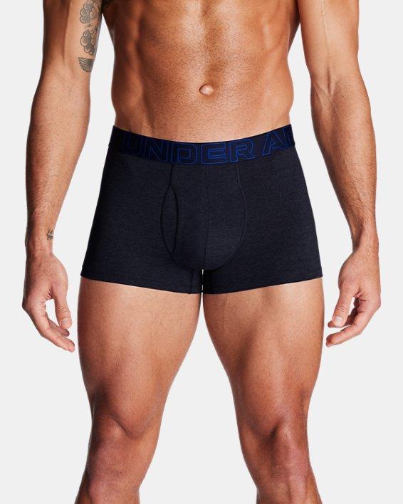 Mens Under Armour 3-pack Performance Cotton Blend 3-in. Boxer Briefs Product Image