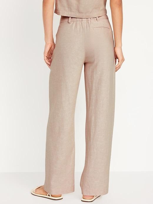 Extra High-Waisted Wide-Leg Taylor Pants Product Image