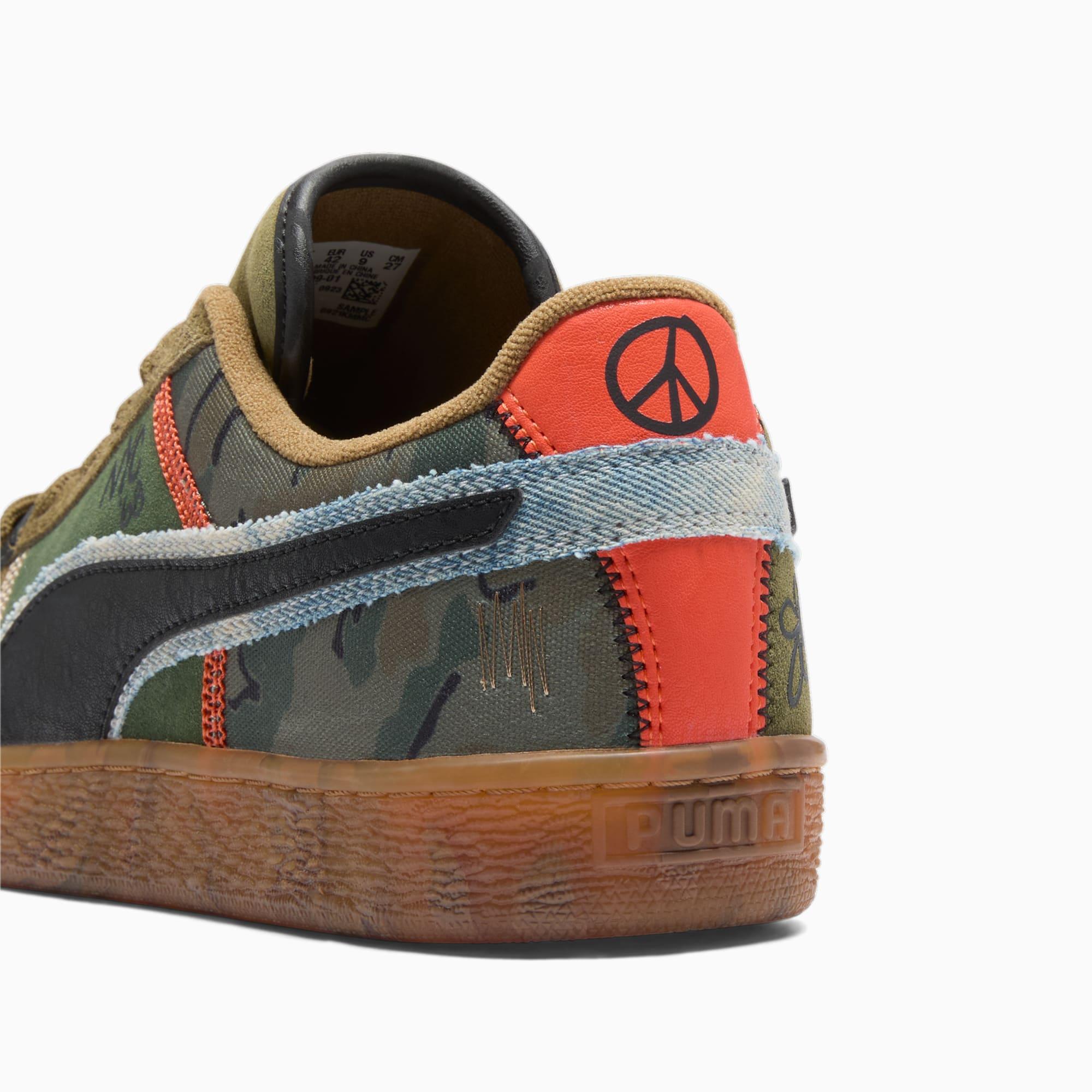 Suede Peace And Love Flagship Sneakers Product Image