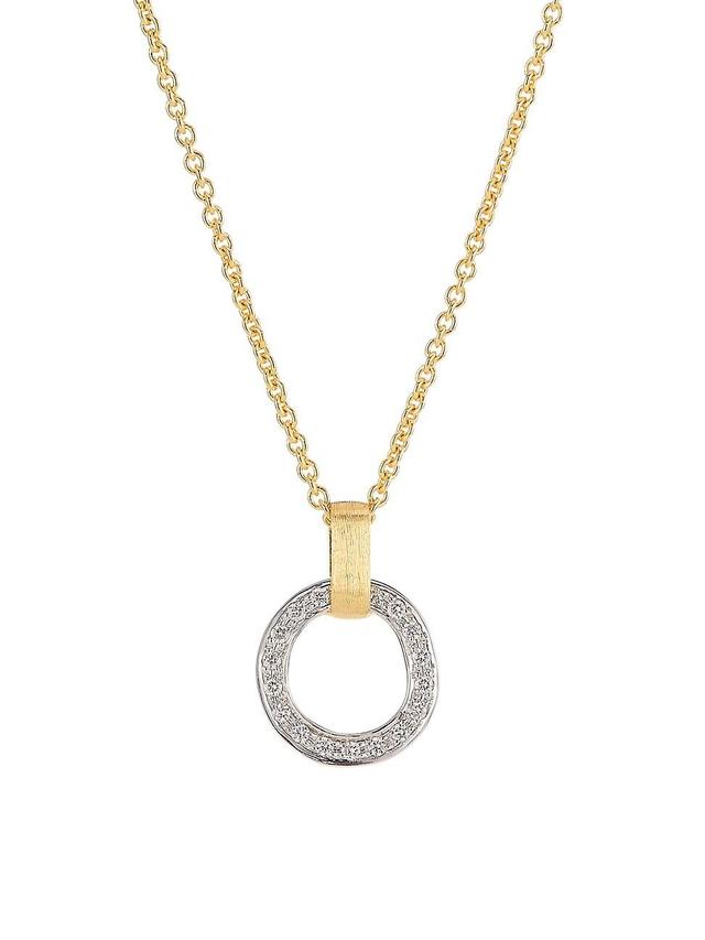 Marco Bicego Jaipur Diamond Link Pendant Necklace Product Image