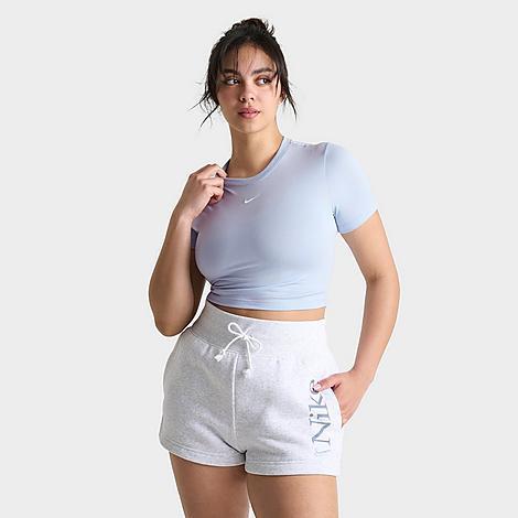 Women's Nike Sportswear Essential Slim Cropped T-Shirt Product Image