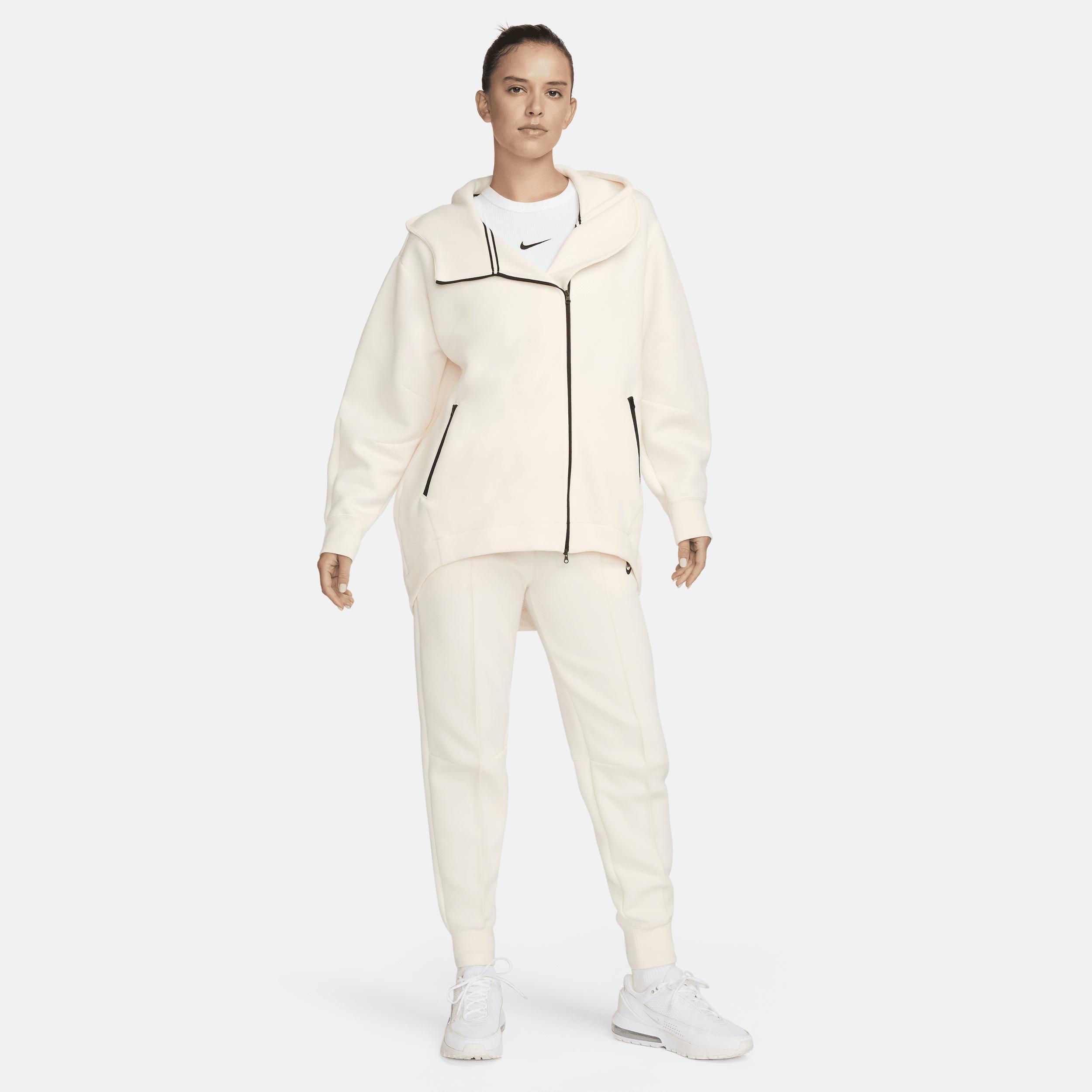 Women's Nike Sportswear Tech Fleece Oversized Full-Zip Hoodie Cape Product Image