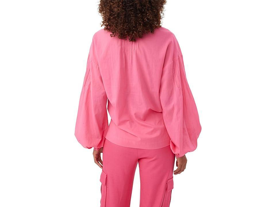 Trina Turk Cape Coral Top (Pink Paradise) Women's Clothing Product Image