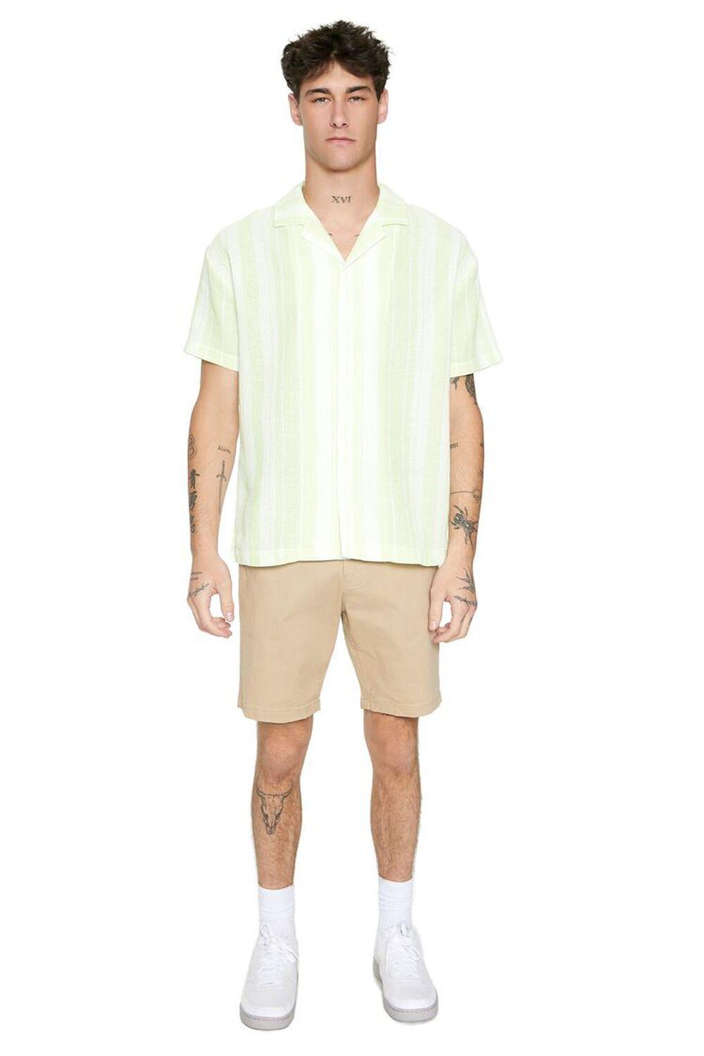 Textured Striped Shirt | Forever 21 Product Image