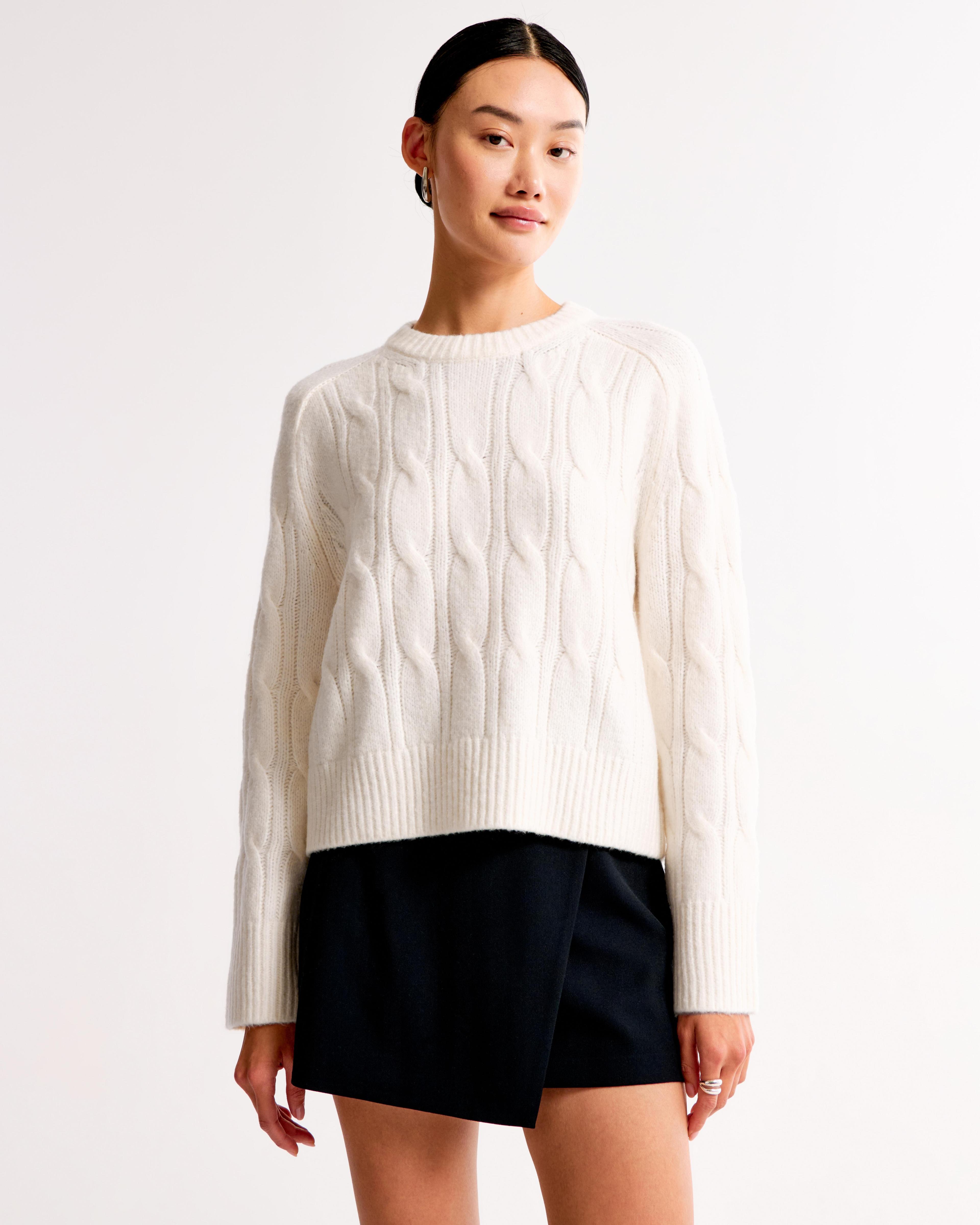 The A&F Madeline Crew Sweater Product Image