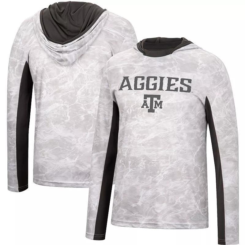 Mens Colosseum Texas A&M Aggies Mossy Oak Long Sleeve Hoodie T-Shirt Product Image