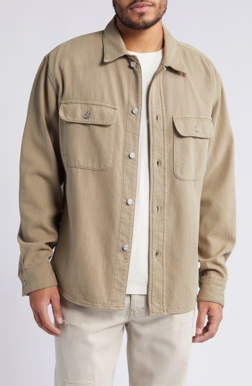 Mens Cotton Terry Overshirt Product Image