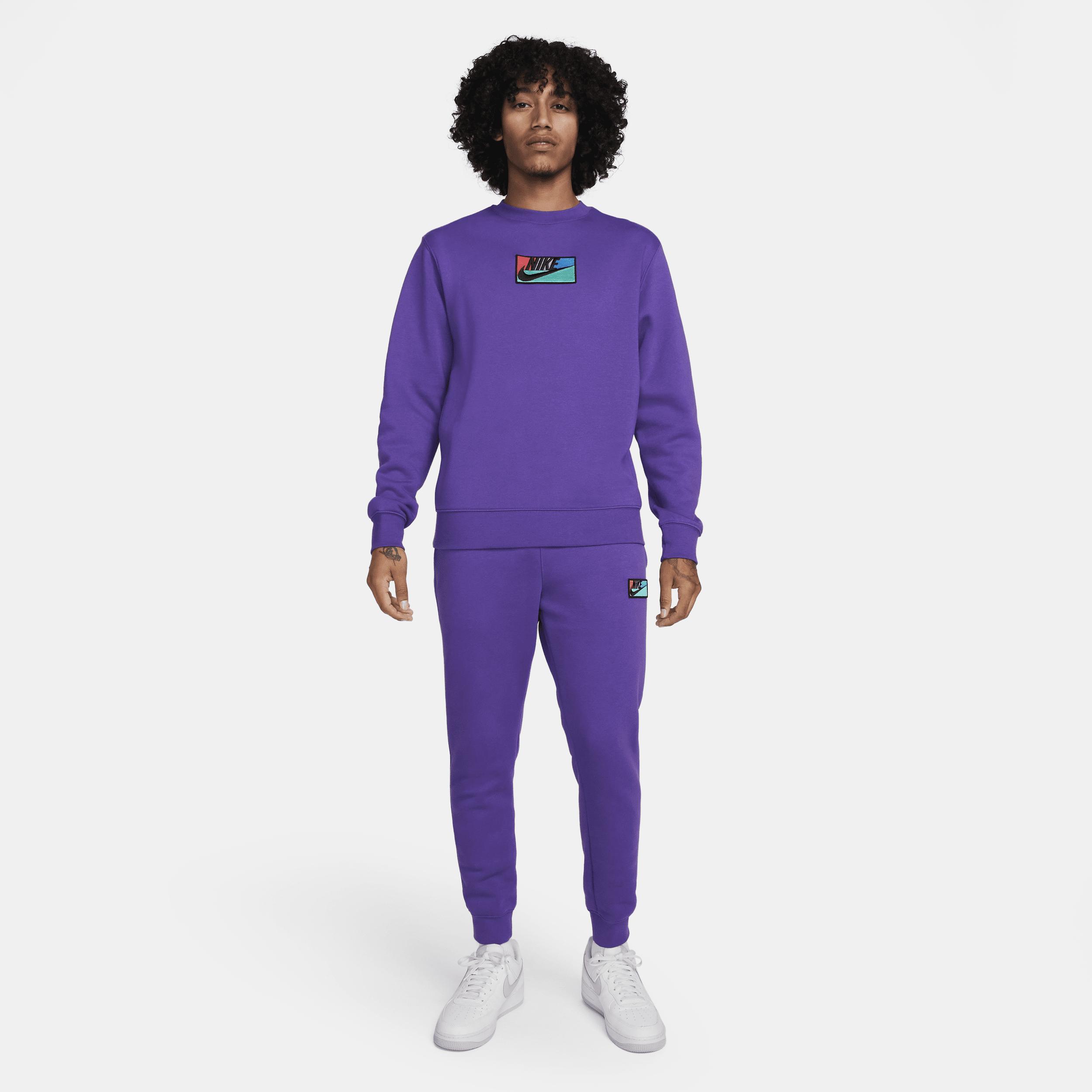 Nike Mens Club+ Patch GX Basketball Pants - Purple Cosmos/Purple Cosmos Product Image