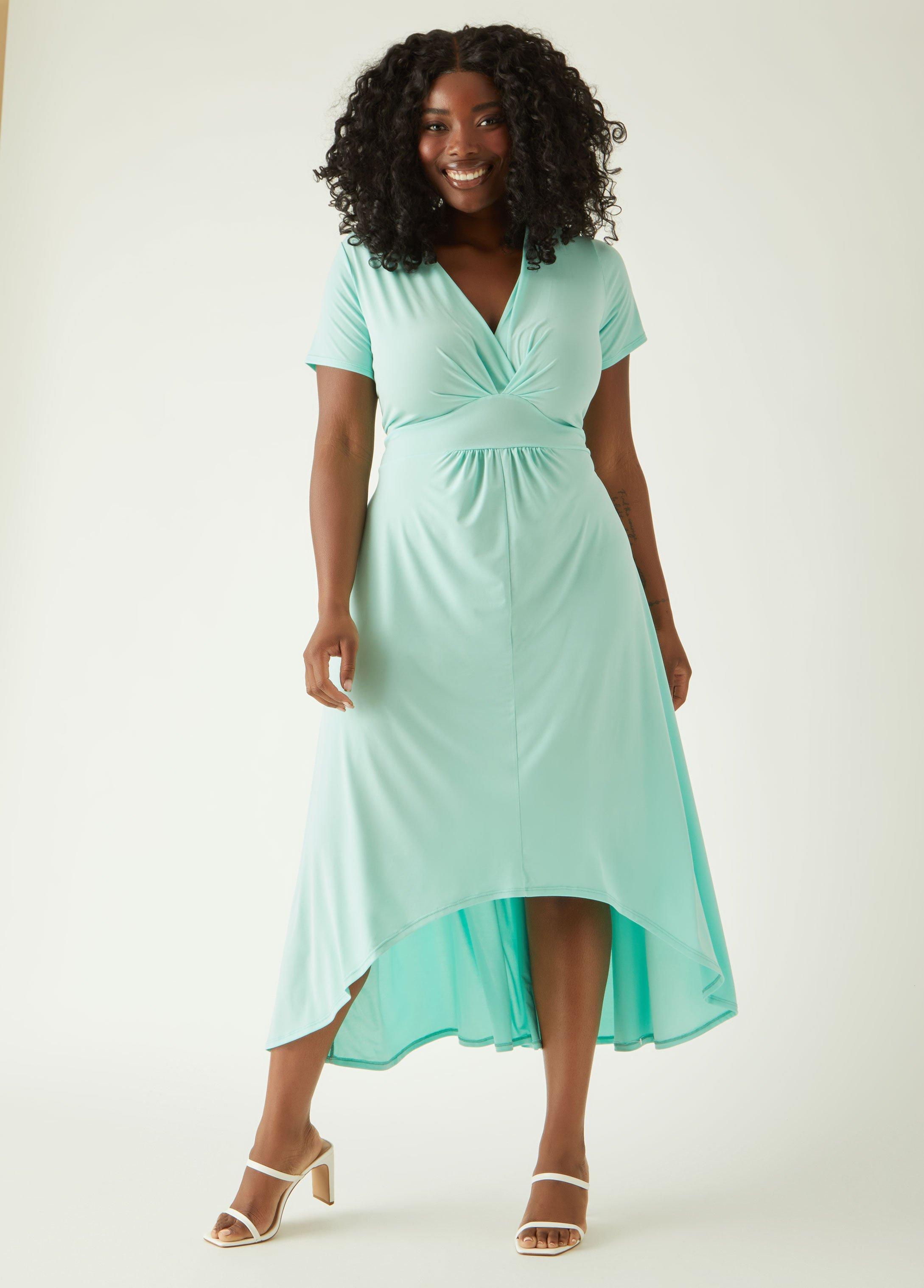 Belted Hi Low Midi Dress product image