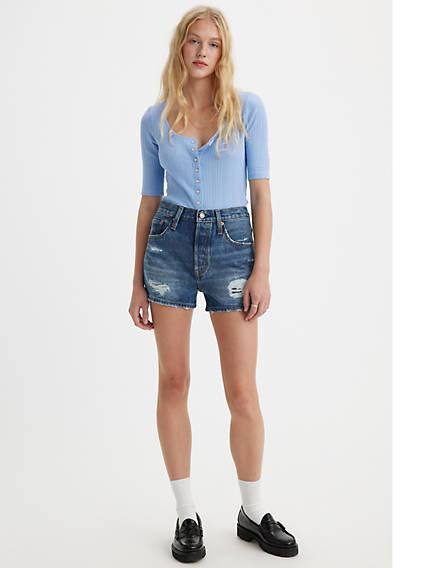 Levi's Original Fit High Rise Women's Shorts Product Image