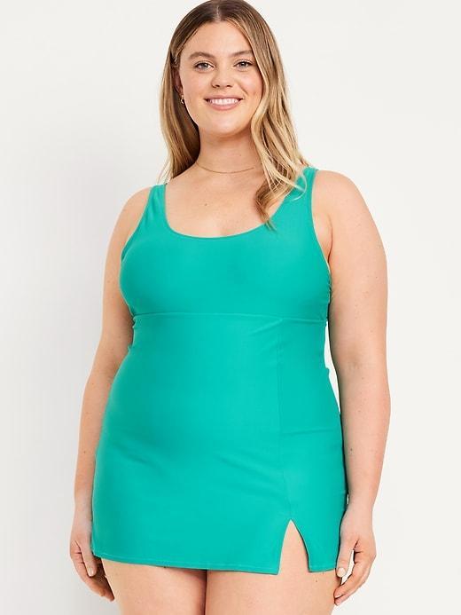 Sleeveless Swim Dress Product Image