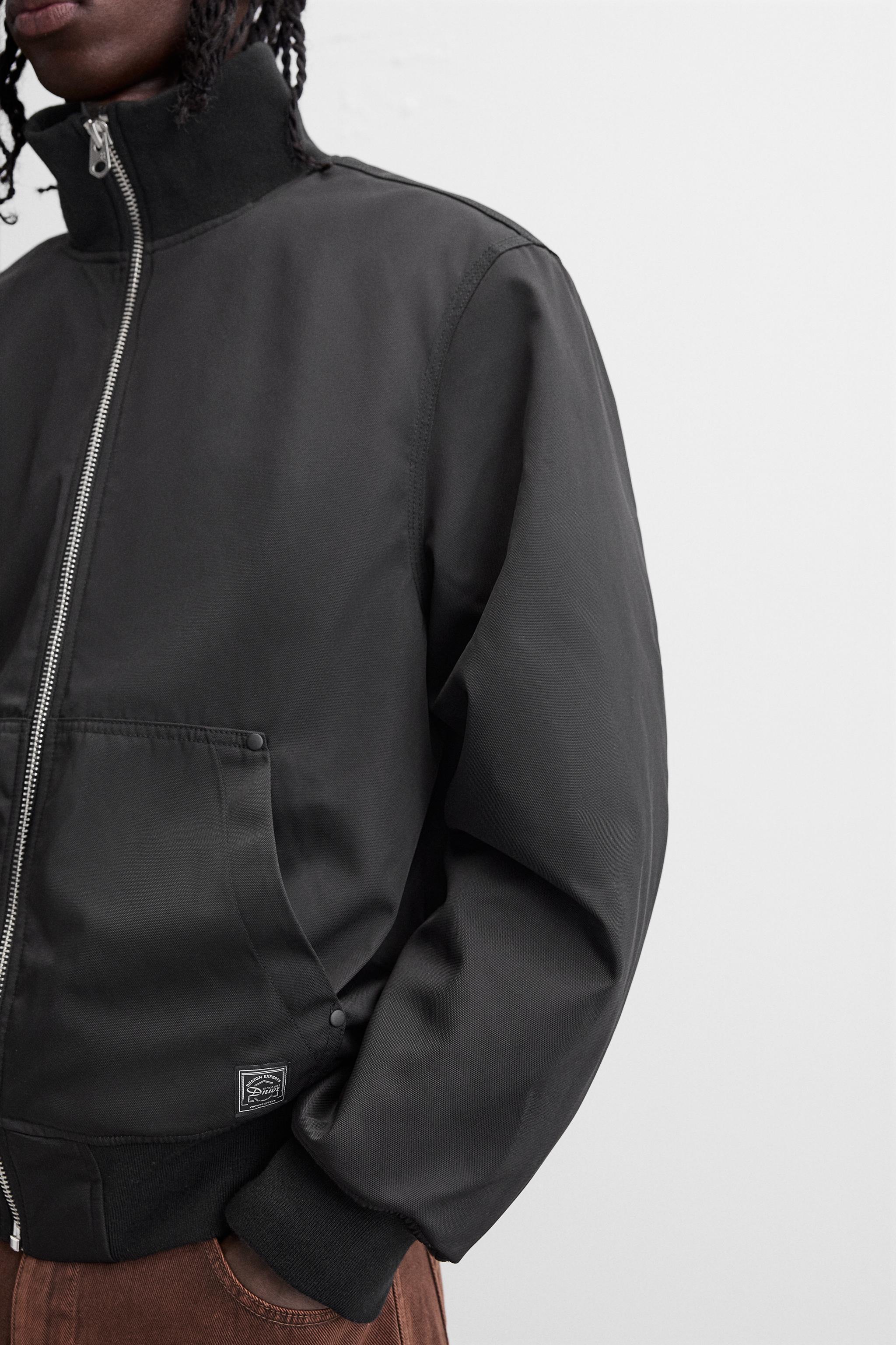 WATER REPELLENT BOMBER JACKET Product Image