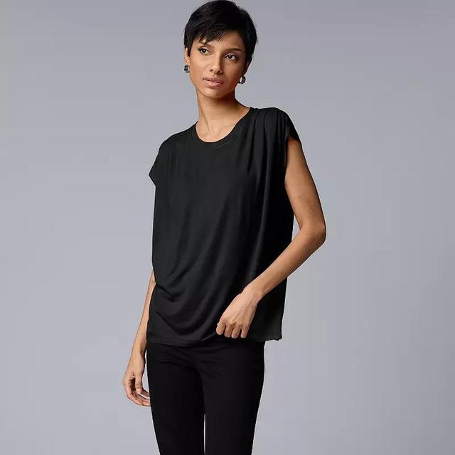 Womens Simply Vera Vera Wang Pleated Dolman Tee Product Image