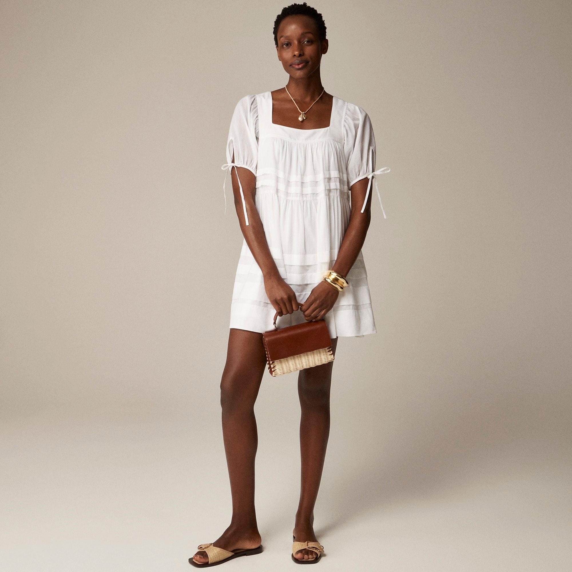 Calliste mini dress in cotton voile Product Image