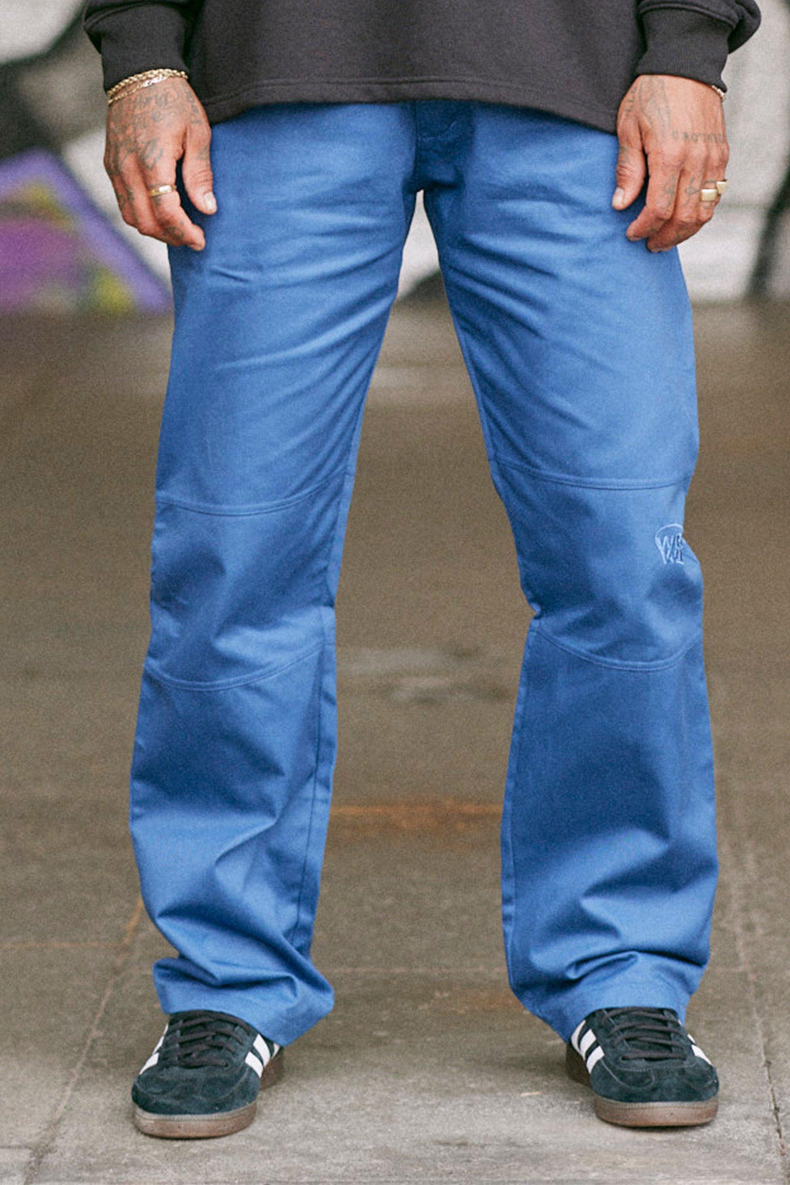 Fixed Waist Relaxed Fit Pants | boohooMAN USA Product Image