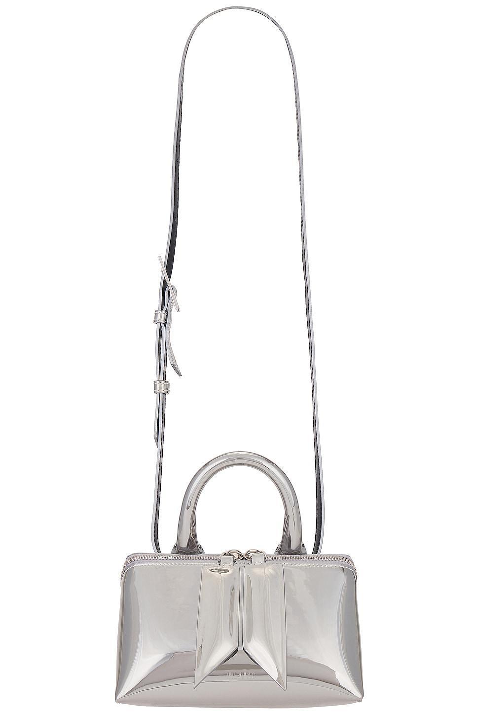 THE ATTICO Friday Crossbody Bag in Metallic Product Image