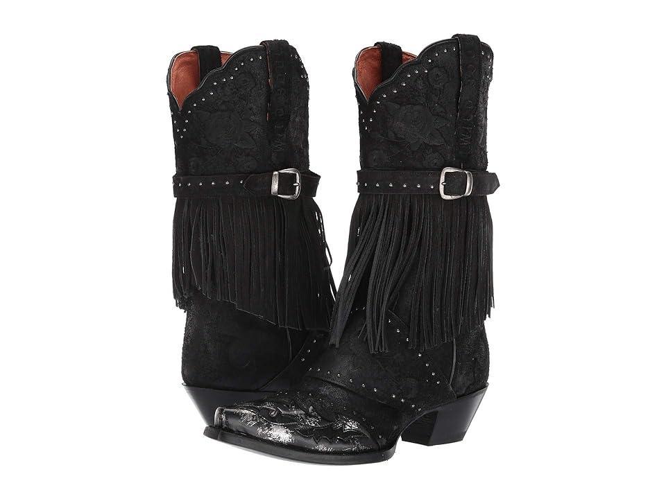 Dan Post Bed Of Roses Womens Leather Cowboy Boots Product Image