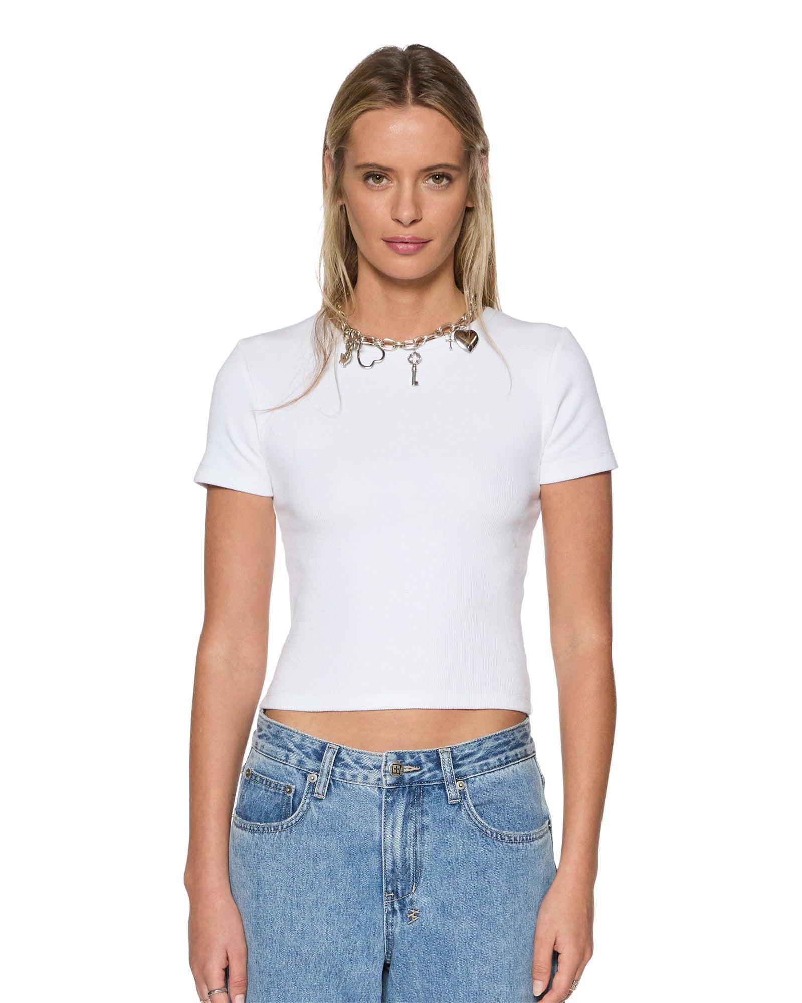 ARISE SS TEE WHITE Female Product Image