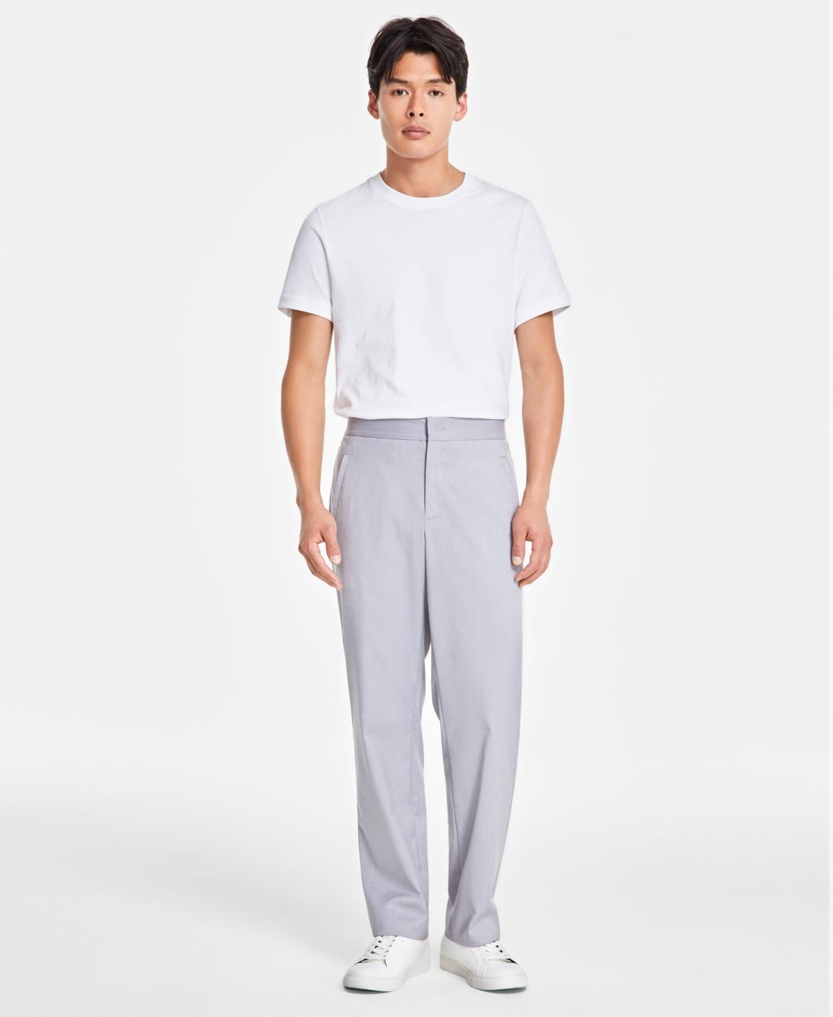 Alfani Mens Clean Heathered Pants, Created for Macys Product Image