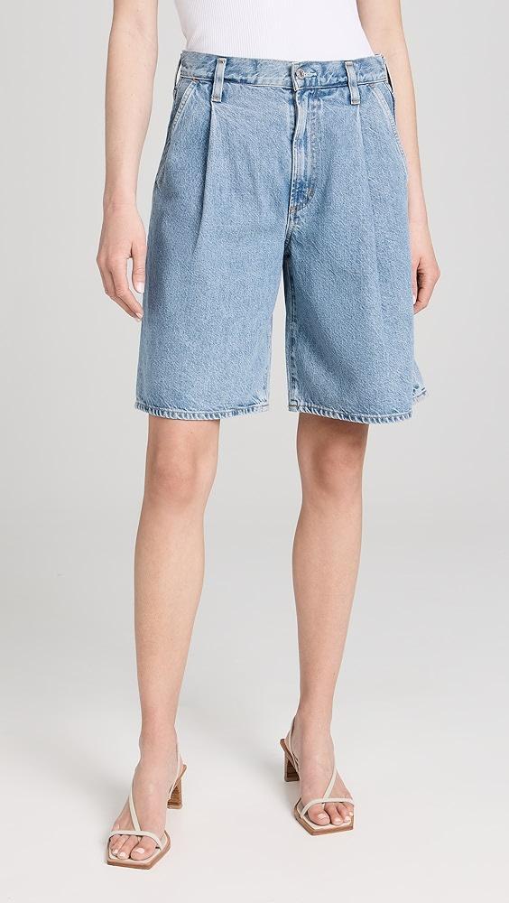 AGOLDE Ellis Trouser Shorts | Shopbop Product Image