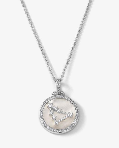 Zodiac Constellation Necklace - Silver Product Image