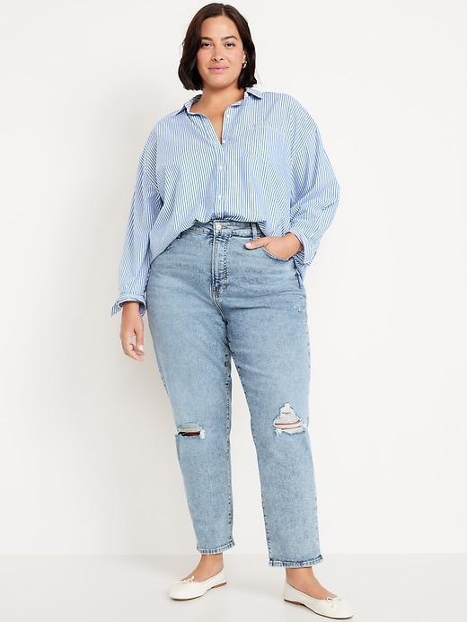 High-Waisted OG Straight Ankle Jeans Product Image