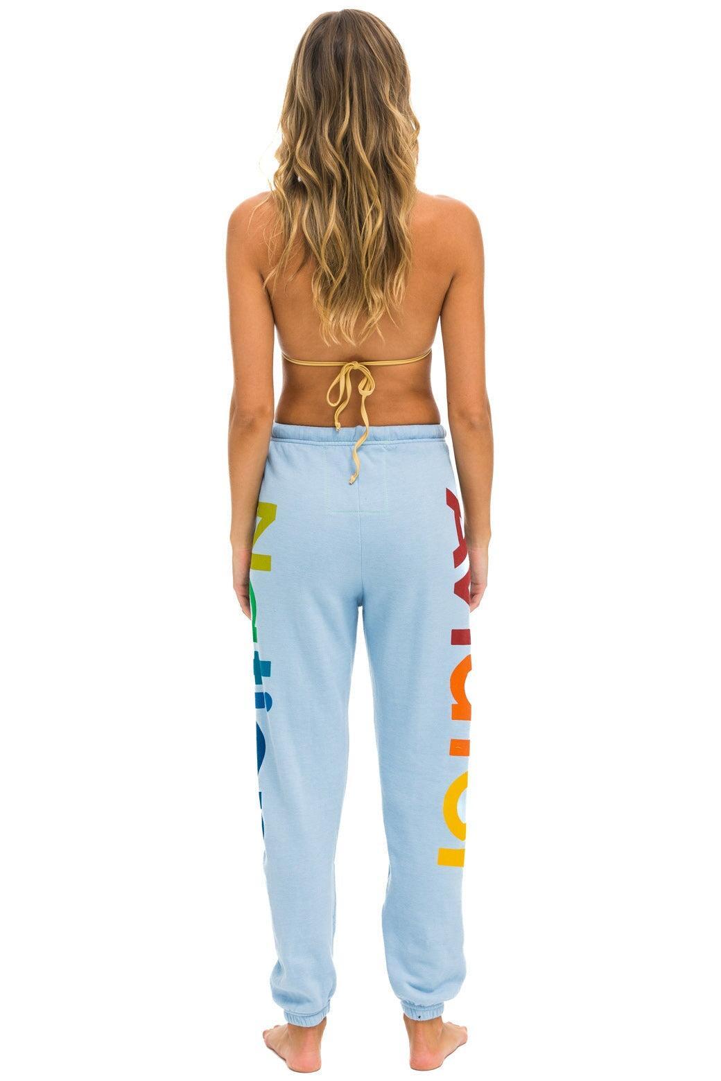 AVIATOR NATION 2 SWEATPANTS - ICE Female Product Image