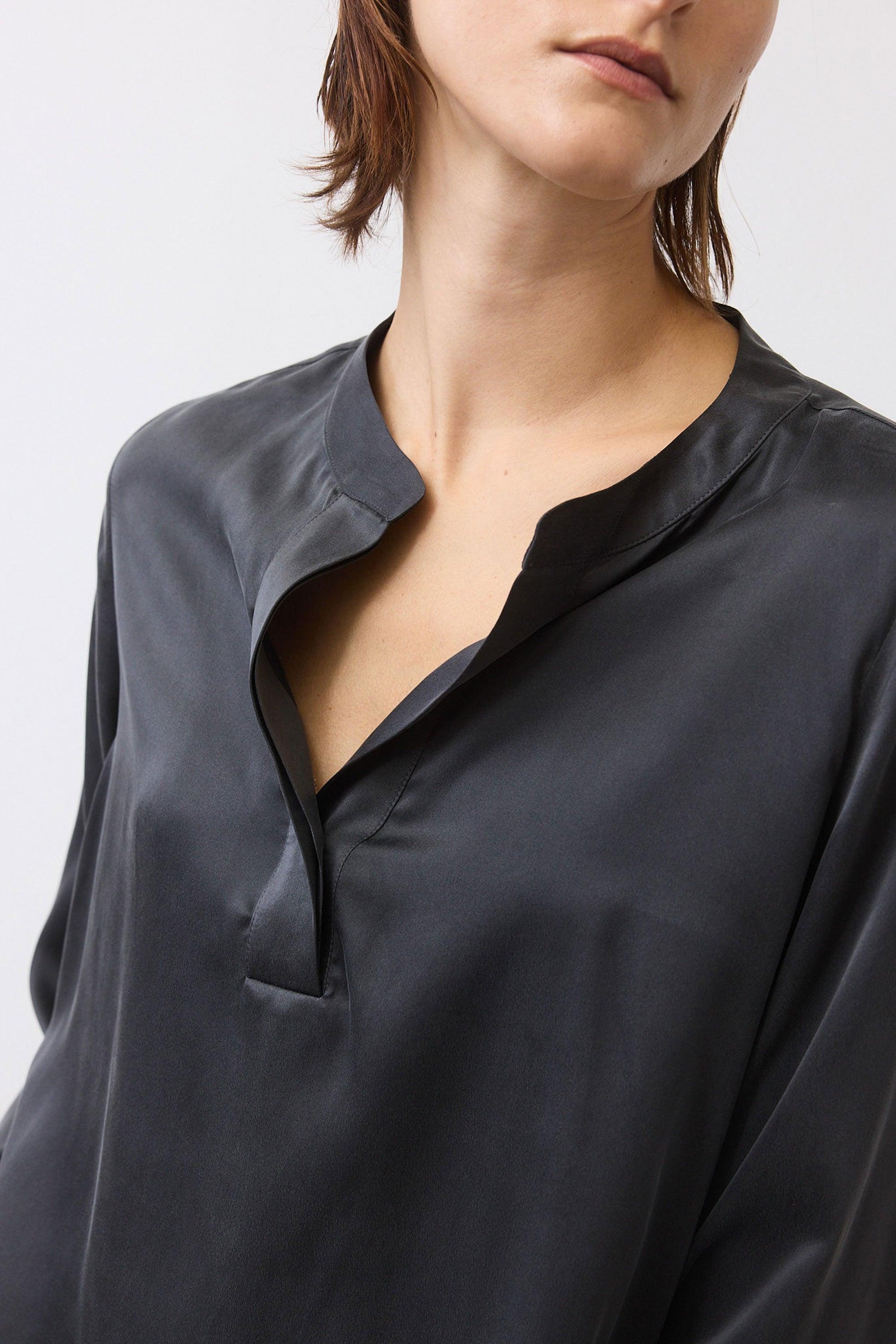 Not Too Loose Silk Blouse Product Image