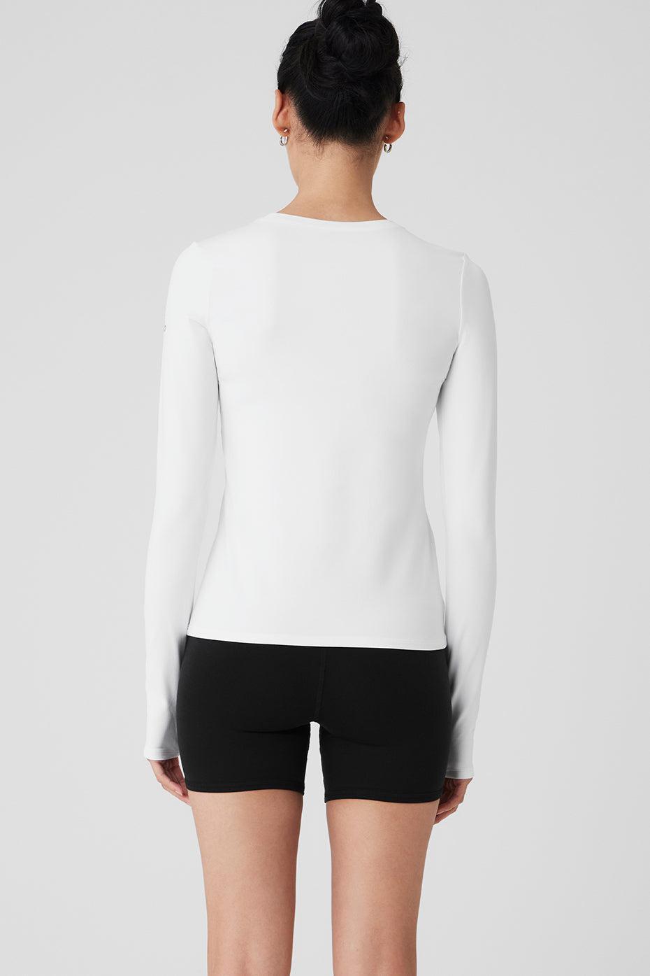 Alosoft Finesse Long Sleeve - White Product Image