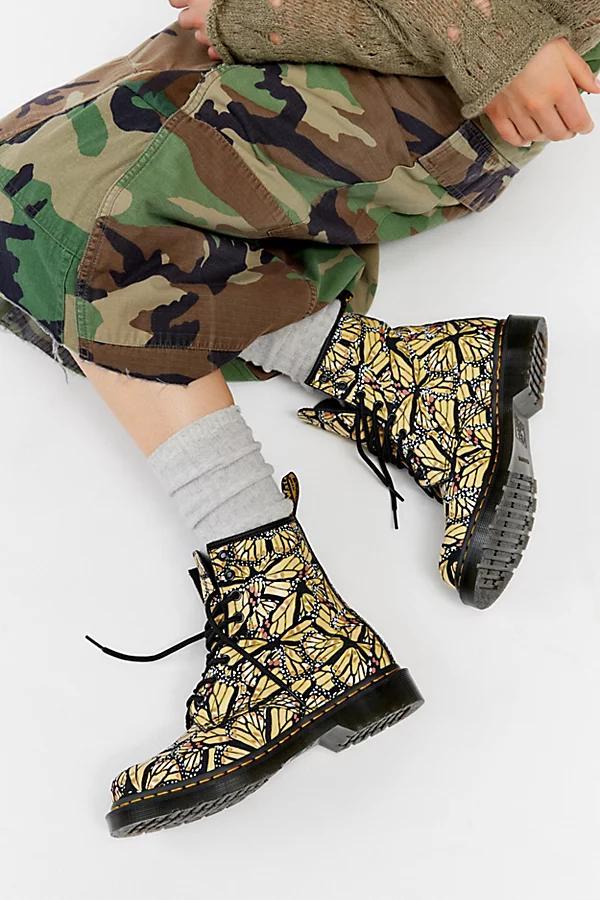 Dr. Martens 1460 Butterfly Print Suede Lace-Up Boot Womens at Urban Outfitters Product Image