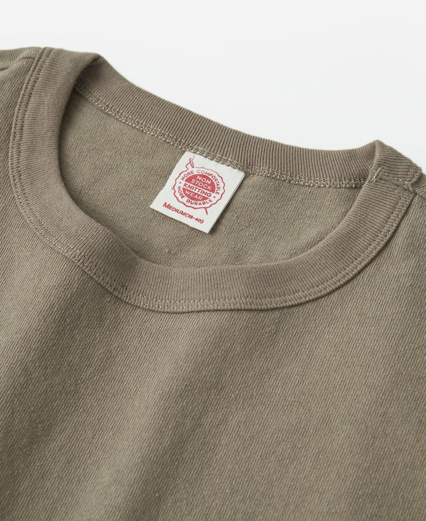 9.8 oz Cotton Classic Pocket T-Shirt - Khaki Product Image