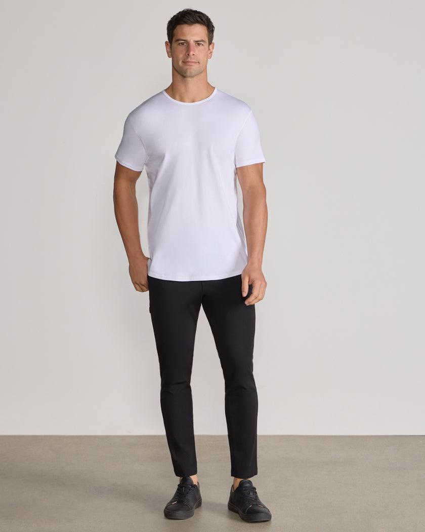 Cotton Short Sleeve Drop-Cut Product Image