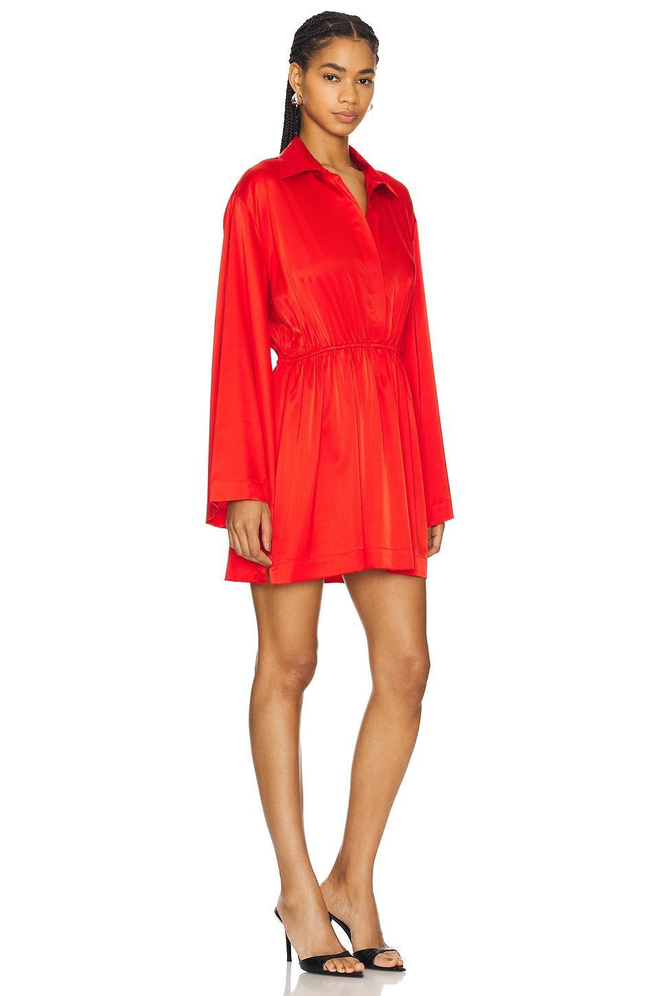 Aesha Mini Shirt Dress CAROLINE CONSTAS Product Image