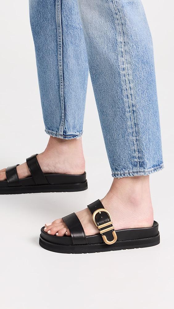 SIMKHAI Aida Buckle Sandals | Shopbop Product Image