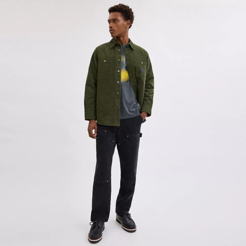 Corduroy Shirt Jacket Product Image