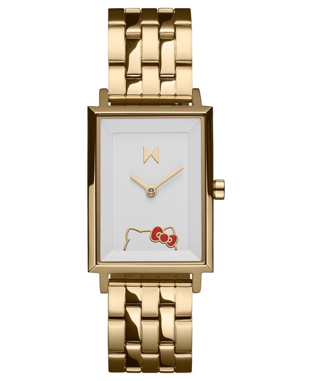 MVMT Womens Ionic Plated Gold Steel Bracelet Watch Product Image