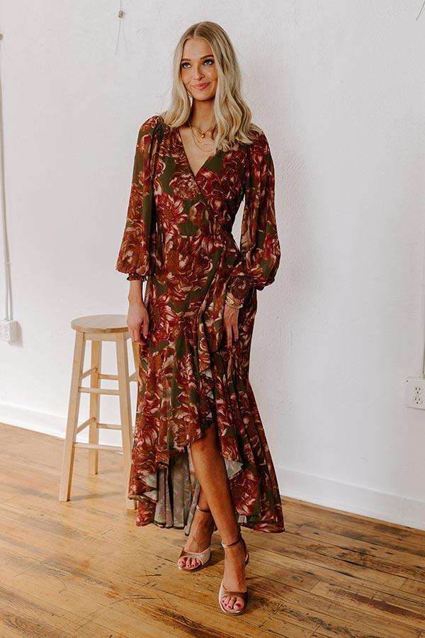 Napa Valley Ready Floral Maxi Dress Product Image