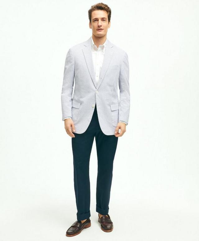 Classic Fit Stretch Cotton Seersucker Sport Coat Product Image