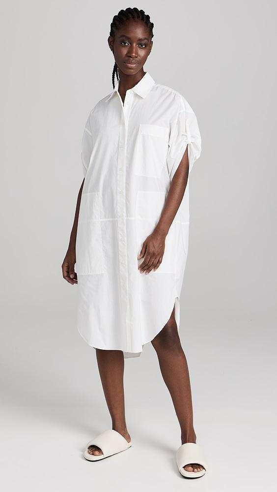 Lee Mathews Poplin Short Sleeve Shirt Dress | Shopbop Product Image