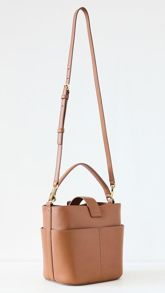 Veronica Beard Small Crest Lock Bucket Bag | Shopbop Product Image