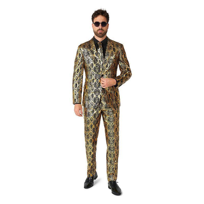 Mens OppoSuits Modern-Fit 3-pc Print Novelty Suit & Tie Set Product Image