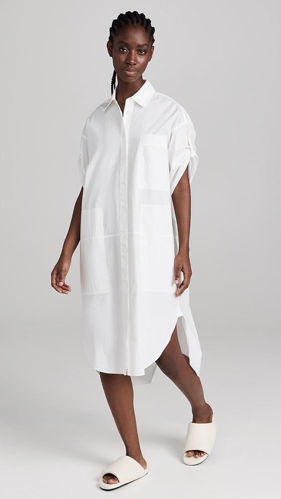 Lee Mathews Poplin Short Sleeve Shirt Dress | Shopbop Product Image