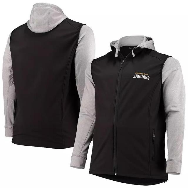 Mens Dunbrooke /Gray Jacksonville Jaguars Big & Tall Alpha Full-Zip Hoodie Jacket Product Image