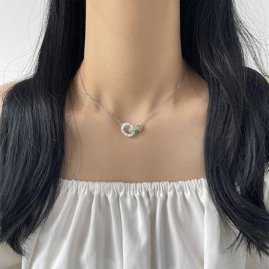 CZ Heart Necklace Product Image