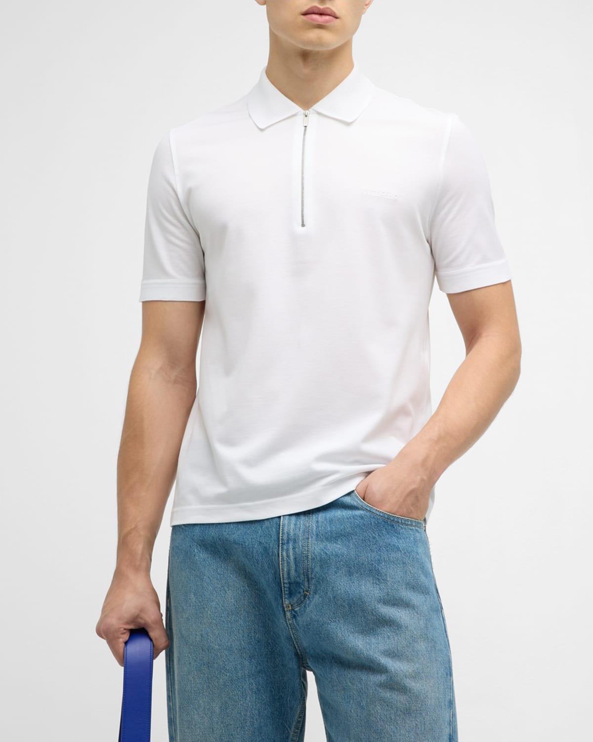 Mens Cotton Polo Shirt Product Image