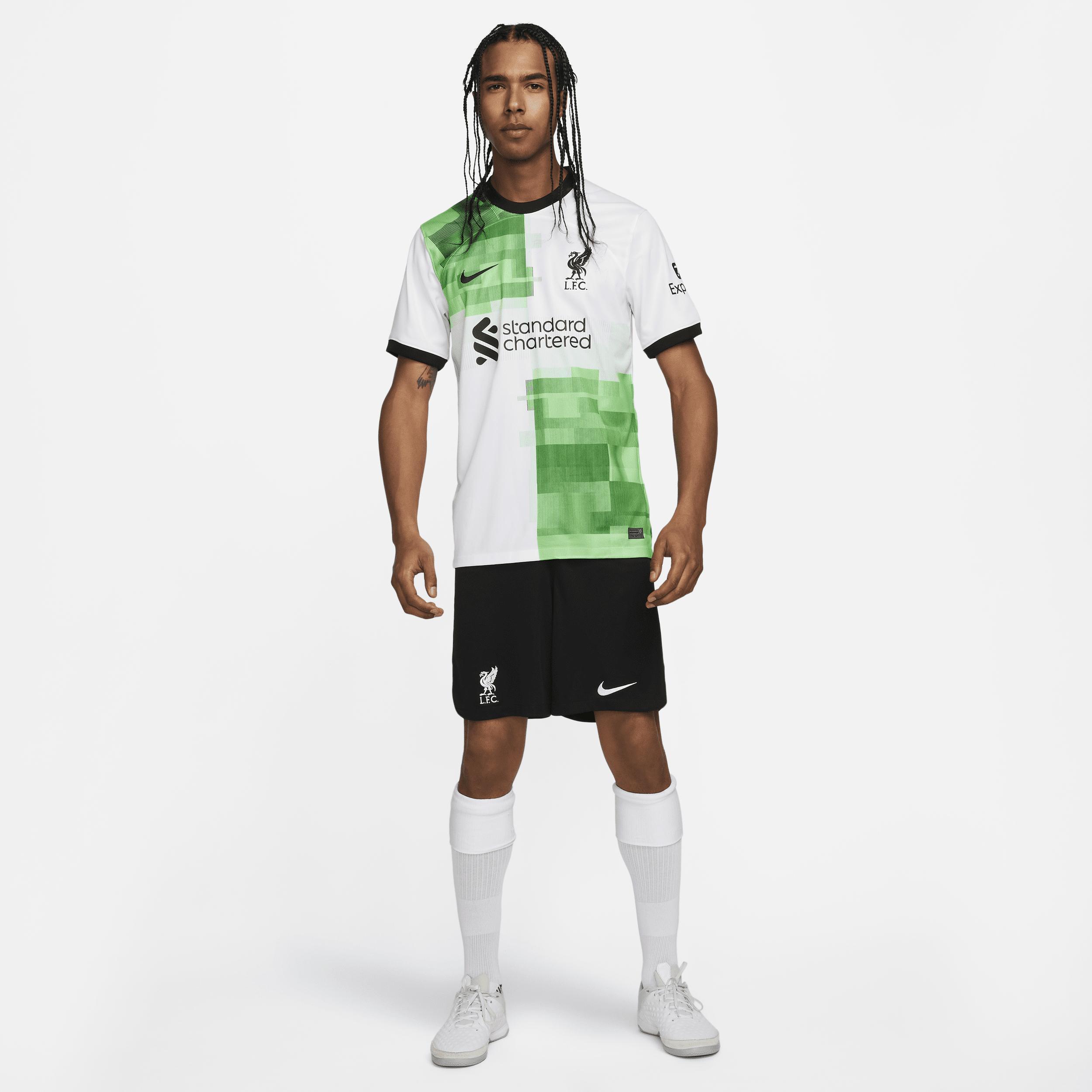 Mens Nike White Liverpool 2023/24 Away Replica Jersey - White Product Image