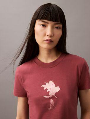 Floral Graphic Slim Fit T-Shirt Product Image